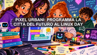 PIXEL URBANI: PROGRAMMA LA CITTÀ DEL FUTURO AL LINUX DAY PIXEL URBANI: PROGRAMMA LA CITTÀ DEL FUTURO AL LINUX DAY