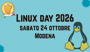 24 Ottobre 2026 - Linux Day