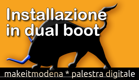 Makeit OS: tutorial dual boot