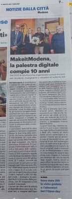 foto articolo giornale