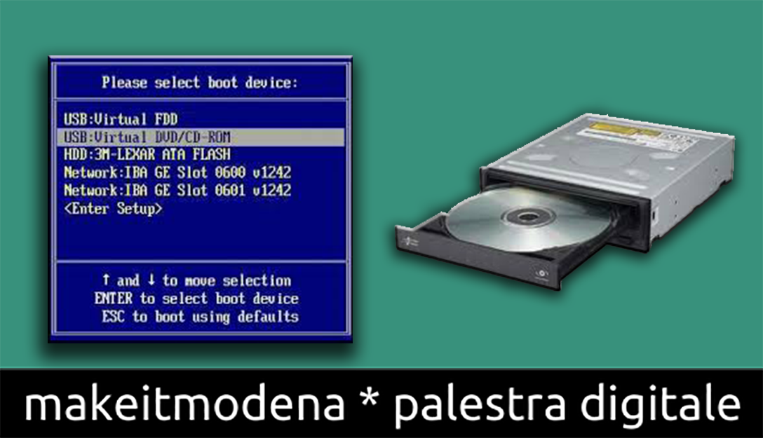Boot da DVD